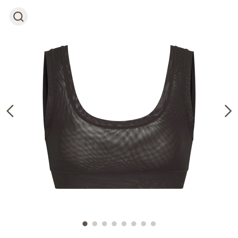 NWT SKIMS Mesh Bralette